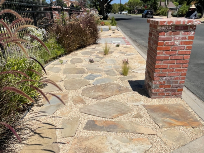 Low water street side & mailbox