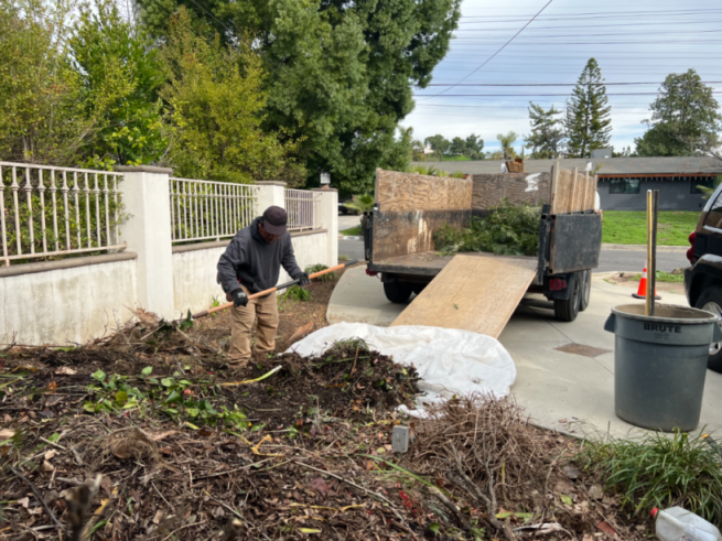 General cleanup & hauling debris